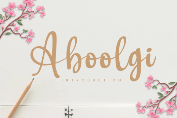 Aboolgi: The Elegant Handwritten Font for Your Brand