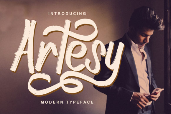 Artesy: A Handwritten Font for Editorial Design