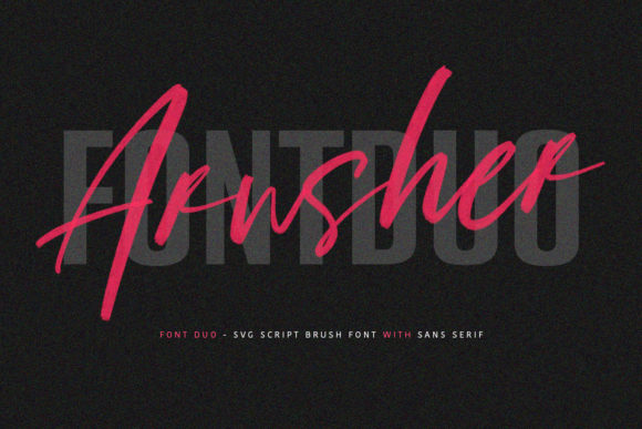 Arusher: The Perfect Font Duo for Your Brand