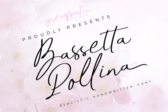 Bassetta Pollina: A Modern Script Font for Web Design