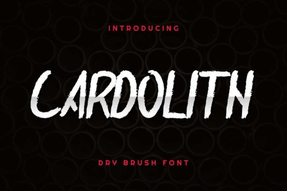 Cardolith: A Friendly Handwritten Font for Editorial Design