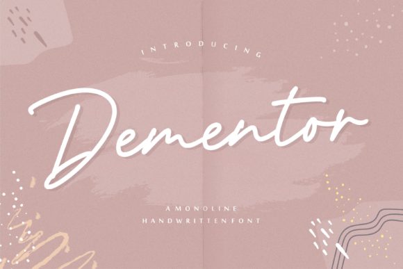Dementor: A Premium Handwritten Font for Brand Identity