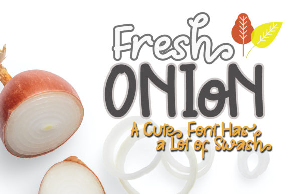 Fresh Onion: A Friendly Handwritten Font for Web Design