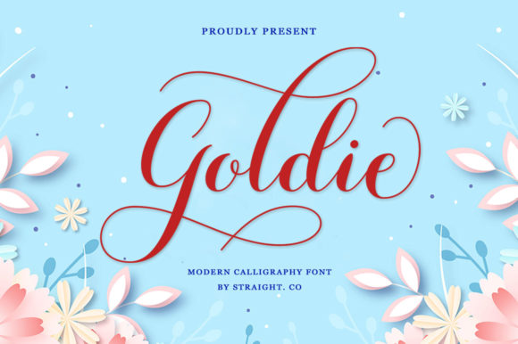 Goldie: The Elegant Script Font for Campaigns