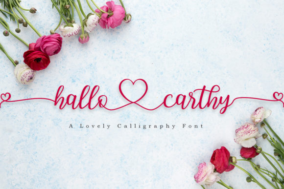 Hallo Carthy: A Premium Handwritten Font for Editorial Design