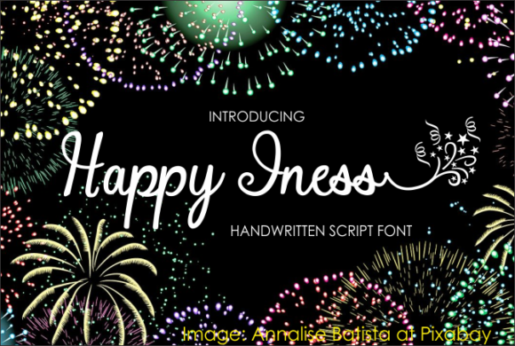 Happy Iness: A Delicate Handwritten Font for Branding
