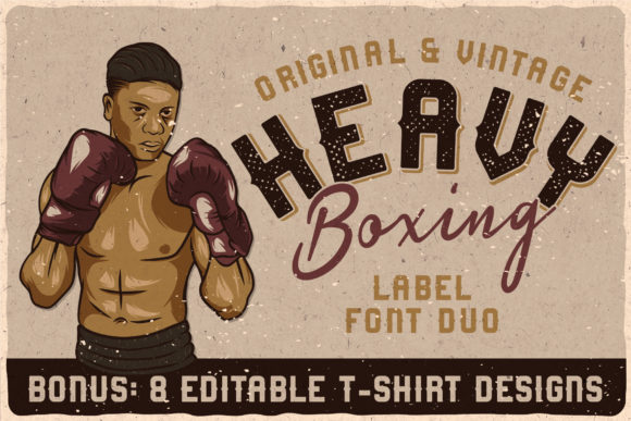 Heavy Boxing: A Bold Display Font for Marketers