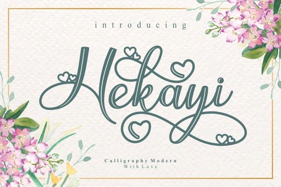 Hekayi: A Premium Handwritten Font for Web Design