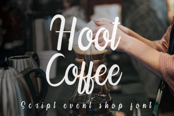 Hoot Coffee: A Handwritten Font for Editorial Design