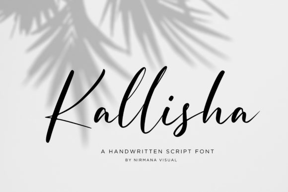 Kallisha: A Timeless Handwritten Font for Web Design