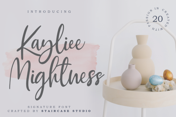 Kayliee Mightness: A Script Font for Marketers