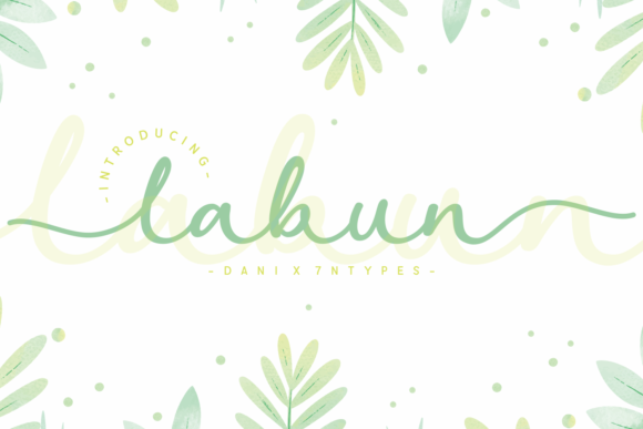 Labun: A Handwritten Font for Modern Web Design