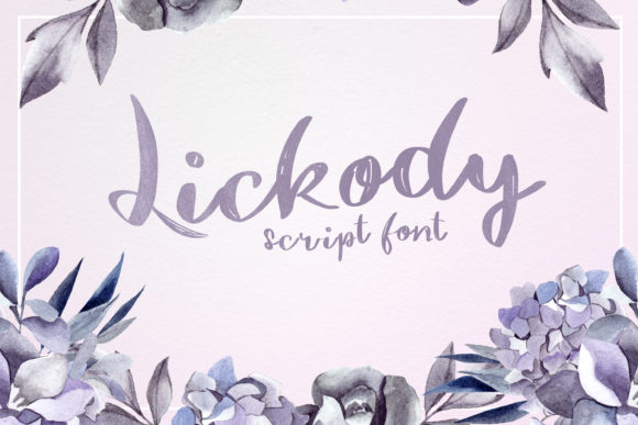 Lickody: A Cute Handwritten Font for Crafters