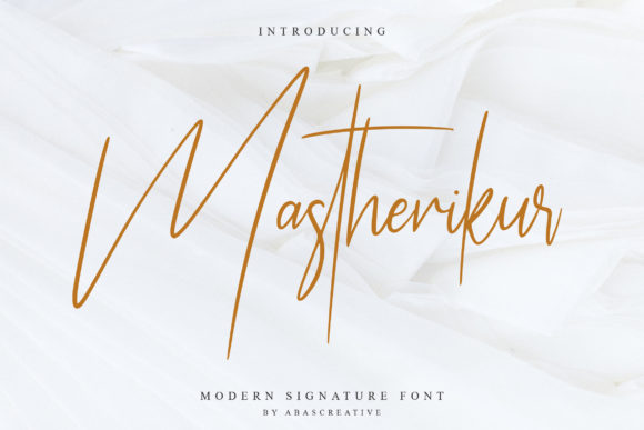 Mastherikur: A Timeless Handwritten Font for Modern Brands