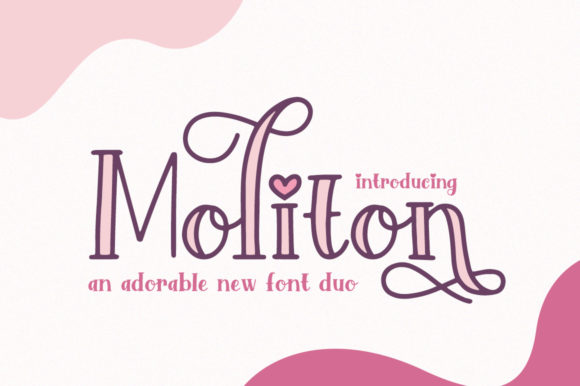 Moliton: A Stylish Serif Font for Editorial Design