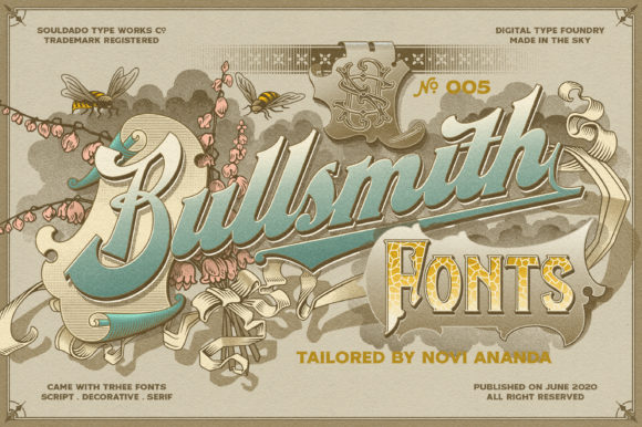 NS Bullsmith: A Vintage-Inspired Display Font for Editors