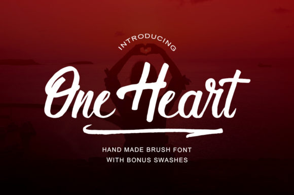 One Heart: A Handwritten Font for Your Brand