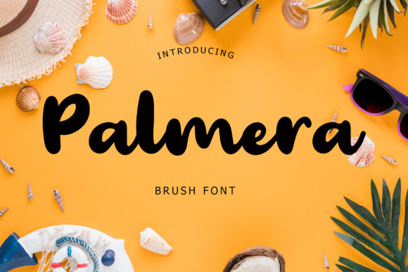 Palmera: A Handwritten Font for Authentic Craft Labels