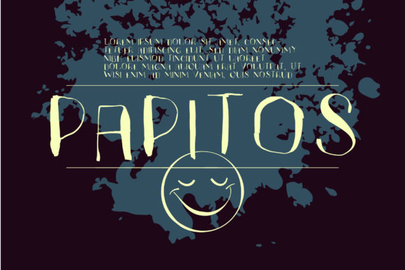 Papitos: A Handwritten Font for Business Branding