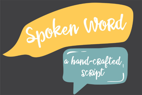 PN Spoken Word: A Timeless Handwritten Font for Crafters