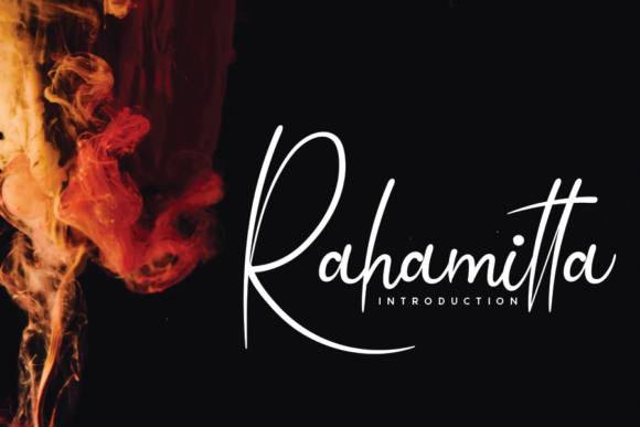 Rahamitta: The Elegant Script Font for Campaigns