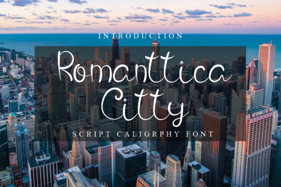 Romanttica Citty: A Romantic Script Font for Campaigns