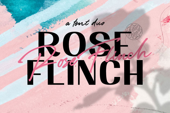 Rose Flinch: The Versatile Duo Font for Campaigns