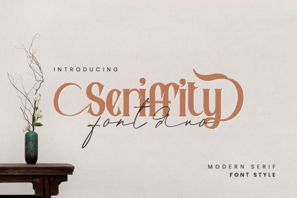 Seriffity Duo: A Handcrafted Font for Makers