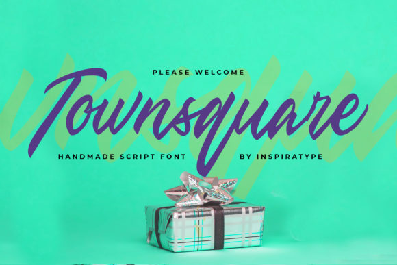 Townsquare: The Handwritten Font for Polished Branding
