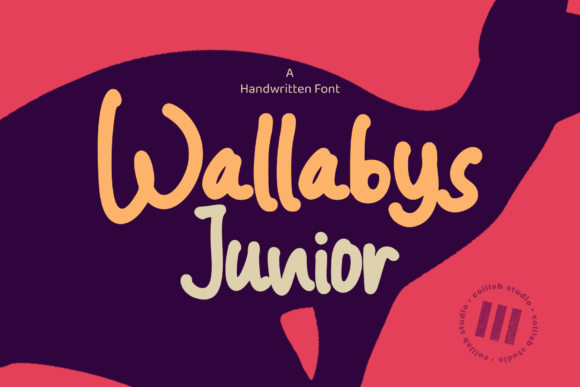 Wallabys Junior: A Playful Handwritten Font for Makers