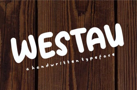 Westau: A Bold Handwritten Font for Web Design